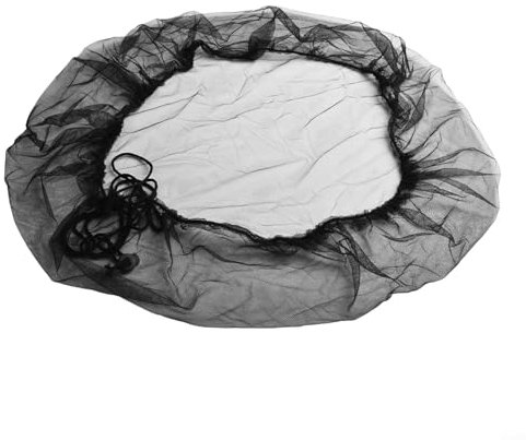 Rain Barrels Cover Mesh with Drawstring 60-100cm Outdoor Water Bucket Lid Foliage Protection Net Black(100cm)