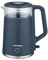 Hausberg Wasserkocher Glas Blau – 2 L Teemaschine kabellos, 1800 W, LED-Beleuchtung, automatische Abschaltung, BPA-frei, stylisch & leistungsstark
