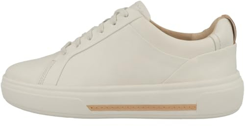 Clarks Femme Hollyhock Walk Basket, Off White Lea, 41 EU