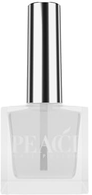 Peacci by The GelBottle Inc - 2 in 1 Base Coat Nail Polish - Vegan & Cruelty-Free, Quick Drying Nail Polish - Nourishing & Strengthening Nail Varnish
