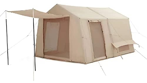 Miuxe Canvas Zelte Für Familie Camping, Glamping Jurte Zelt Für Wandern Und Backpacking | 5-8 Person Dome Camp Zelte Mit Inkludiertem Zelt Gear Loft Für Outdoor-Zubehör