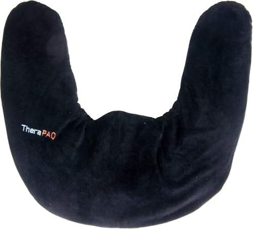 Wheat Bags Microwavable,Microwave Heat Pad, Natural Moist Heat Therapy or Cold Pack, Wheat Bags Microwavable Neck and Shoulder,Reusable-Non-Scented (Black)