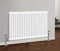 NRG 600 X 1010 mm Gloss White Horizontal Cast Iron Radiator Double Panel
