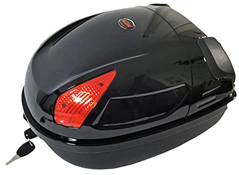 Helmbox Topcase Rollerkoffer Motorradkoffer abschließbar Helmkoffer 17 Ltr Hardcase