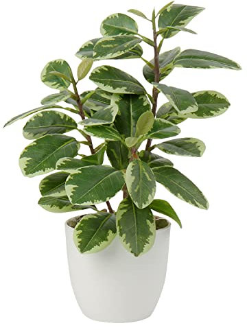 25 cm konstgjorda växter i kruka för heminredning konstgjord inomhusväxt Camellia, blomarrangemang hem och kontor dekoration skrivbord bonsai, konstgjorda växter med krukor bordsdekoration hus balkong