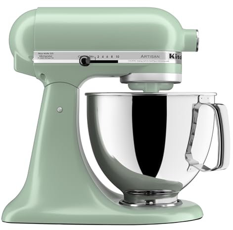 KitchenAid Artisan Series 5 Quart Tilt-Head Stand Mixer, KSM150PS, Cardamom