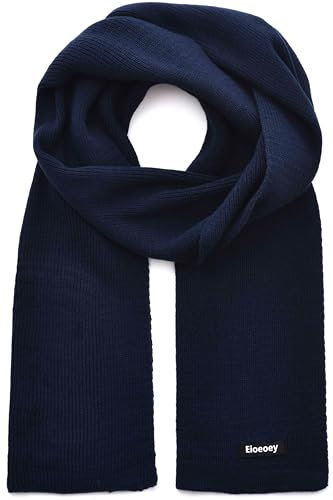 Eioeoey Herren Schal Gestrickt Dicker Cashmere Schals Herren Warm Weiche Wolle Kaschmir Schal Herren für Winter