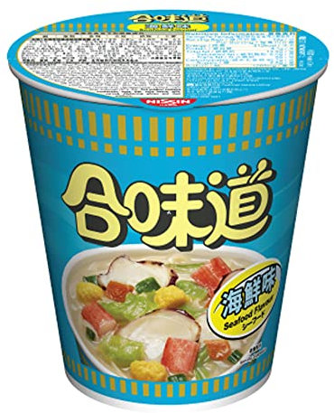 Nissin Seafood Flavour Cup Noodle - 24 Cups