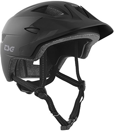 TSG Kinder Helm Cadete Solid Color, Satin Black, XXS/XS, 750140