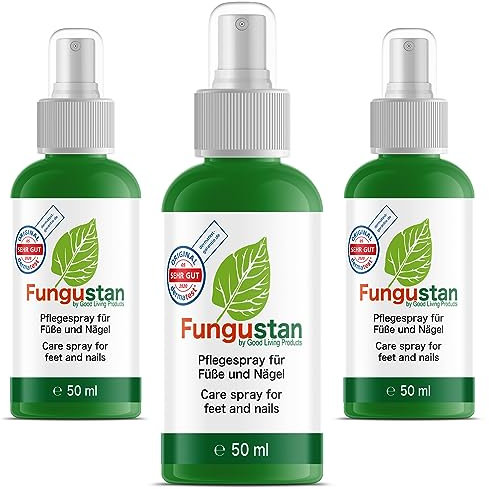 Fungustan | Pflegespray für Füße und Nägel (3 Flaschen á 50ml)