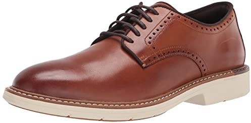 Cole Haan Men's Go-to Plain Toe Oxford, British Tan, 11 Medium