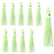 Luminous Octopus Schleppen Köder, 9cm x 10 STK Weiche Gummi Tintenfisch, Salzwasser Süßwasser Gummiköder für Barsch Wels Forelle, Multicolored