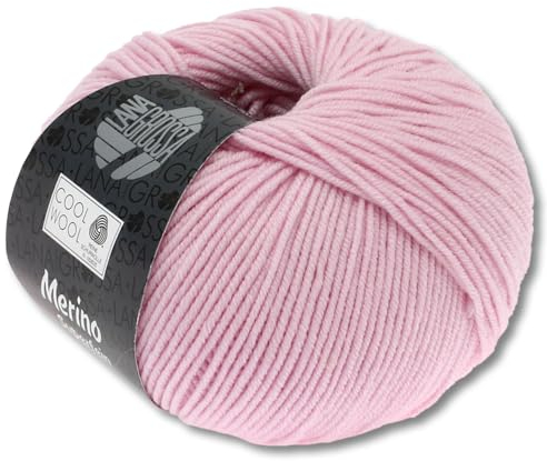 Frida's Wollhaus Lana Grossa 50 g Cool Wool Merinowolle Wolle Garn Häkeln Stricken 38 Farben (444 | Anthrazit)
