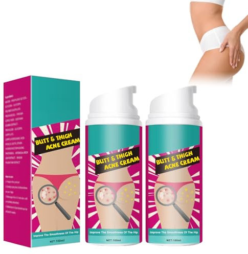 2PC Acne Creme Für Das Gesäß, Akne-Reinigungscreme Für Gesäß Und Oberschenkel, Butt Akne Creme, Acne Creme Für Das Gesäß Po-Akne-Pickel-Reinigungscreme Anti Pickel Creme Am Gesäß, shentiru (5)