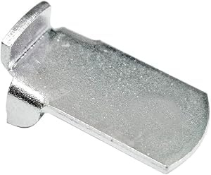 Regal-Bodenträger Tablarträger Stahl verzinkt VARI zum Einhängen 10x18x9 mm