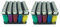 TEMPO DI SALDI 100 Accendini Colorati Trasparenti In Due Box Da 50 Con Accensione A Pietrina