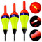 THKFISH Posen Angeln LED Schwimmer Leuchtend Angeln Schwimmt Posen Set 7,5g(1/4oz) 3Stück