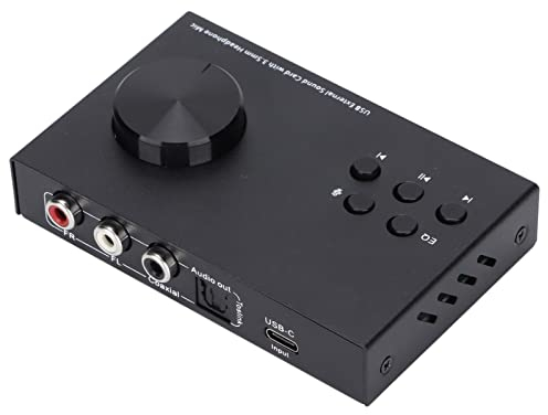 Externe Soundkarte Tragbare USB Externe Soundkarte Stereo 3,5 Mm Schnittstelle Multi Mode Design Multiple EQ Sound Conversion Audio Adapter