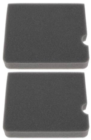 YINETTECH 2 st fyrkantig luftfilter svamp ersättningsdel 705911452077 kompatibel med rovdjursgenerator luftfilter 8750W 7000W 6500W 5500W 13HP 420cc