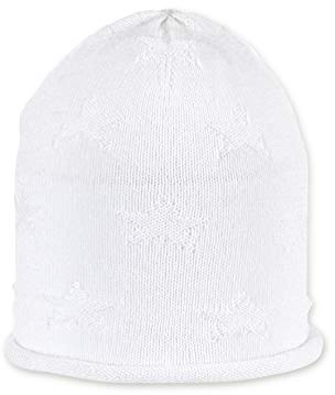 Sterntaler Unisex Baby Strickmütze M tze, Weiß, 39 EU