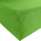 REDBEST Spannbettlaken Denver Elasthan-Jersey-Stretch apfelgrün Größe 90x190 cm - 100x200 cm - besonders weich und anschmiegsam, bügelfrei, mit Rundumgummi