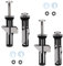 Toilettensitz-Schrauben-Set, Toilettensitz Schraubensatz 4 Stück WC Sitz Befestigung Edelstahlmutter Schraube WC-Sitze von oben deckel Toilettendeckel Wartung Zubehör Toilettendeckel Universal(03)