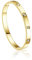 DGUSO Armreif Gold Plattiert 18k Liebe Freundschaft Mit Kubischen Zirkonia Steinen Für Frauen Edelstahl Für Liebe Paar Schmuck Armreif Geschenke