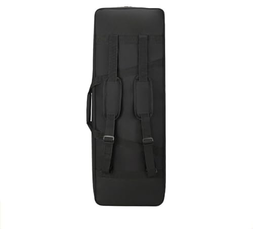 Funda para teclado, funda portátil para piano eléctrico, bolsa impermeable para teclado de instrumentos de tela Oxford con correa ajustable para el hombro, para 49/55/61/73/76/88 teclas ( Size : 90*32