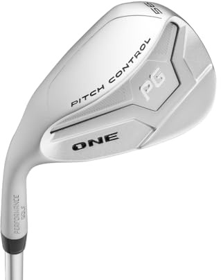 Performance Golf Una cuña, acelera el palo a través de cualquier mentira, tiros sólidos, sin trozos, te pone en el verde en un solo disparo (56 grados, izquierda)
