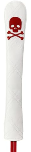 Copertura per bastone di allineamento da golf - Copertra per mazza di allineamento da golf, basone di allinemento in pelle PU da 13,78x2,17 pollici, copricapo Copertura per bastone di allineamnto