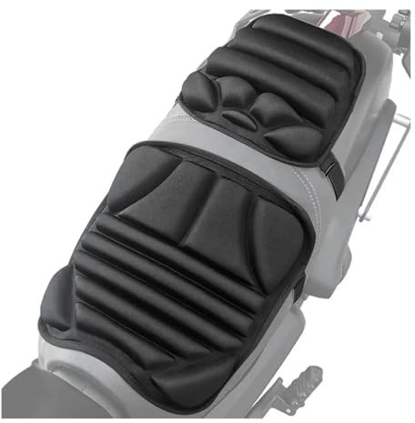 Cuscino Per Sella Da Moto, Imbottitura Per, Ammortizzante, Traspirante, Universale Per La Guida Copri Sella