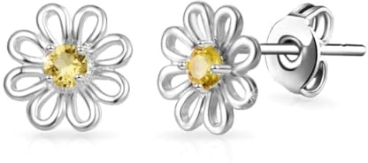 Philip Jones Daisy Stud Earrings Created with Zircondia® Crystals