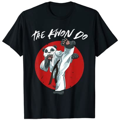 Taekwondo Panda - Panda marrant des arts martiaux coréens T-Shirt