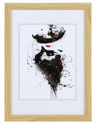 Kunststoffrahmen Klarglas Bilderrahmen Frame Foto Collage Portraitrahmen Glasscheibe PS-1: Farbe: Natur | Format: 40x50