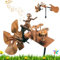 Vibbang Handmade Metal Drummer Windmühle, 32cm Schlagzeuger Windspiel Garten Metall, Schlagzeuger Windrad Garten Sculpture Ornamente, Windspiel für Hof Rasen Garten Terrasse Dekoration