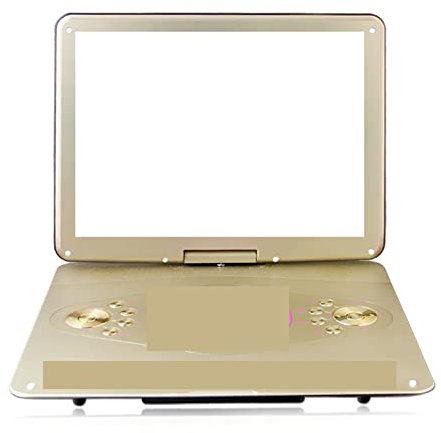 20 Pouces Mobile DVD LCD Srceu Portable VCD EVD Joueur avec la télé Lecteur de la Carte de Joueur Lecteur Widescreen Disc Player 3D Effets Game Haut-Parleur,Compatible avec La Plupart des Appareils