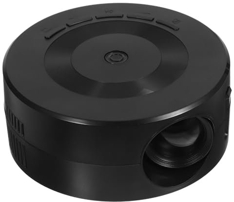 VILLCASE Proyector Mini Portátil Altavoz para Smartphones Proyector De Películas para Entretenimiento Casa y