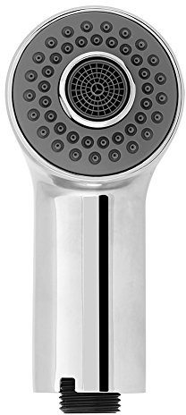 Alcachofa de Ducha de Mano Alta Presión, Cabezal de Ducha Extraíble para Baño y Lavabo, Reemplazo Cromado para Grifo de Cocina