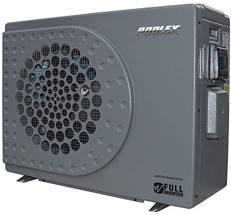 POOLEX POOLSTAR Jetline Selection Inverter 210 PC-JLS210N - Pompa di Calore per Piscina silenziosa con compressore e ventole a velocità variabile, Volume del Bacino da 80 a 110 m3