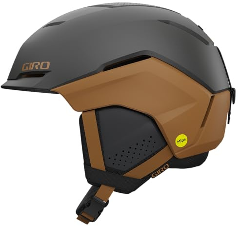 Giro Tenet MIPS Snow Helmet - Metallic Coal/Tan - Size M (55.5-59cm)
