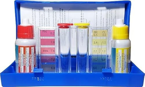 Neptunio Onlissa Kit Test pH e Cloro (Otho/Phenol) Da 6 Gocce