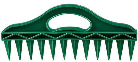 Herramienta esparcidora de plántulas, máquina manual de agujeros de tierra para plantar, excavadora manual con agarre ergonómico, ayuda de plantación manual, diseño para jardín, patio, granja