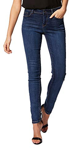 Morgan Jeans Slim Taille Standard à Poches Jean Stone 40