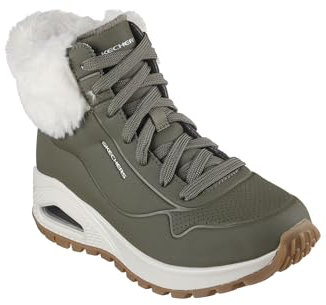 Skechers Damen Uno Rugged Fall Air Stiefelette, olivgrün, 39 EU