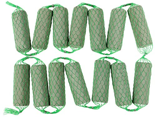 Guirnalda de Espuma húmeda Floral Bloques de Esponja de Flores Verdes absorción de Agua de Flores Kit de arreglo de 230 cm para Puerta de Arco de cenador de Boda