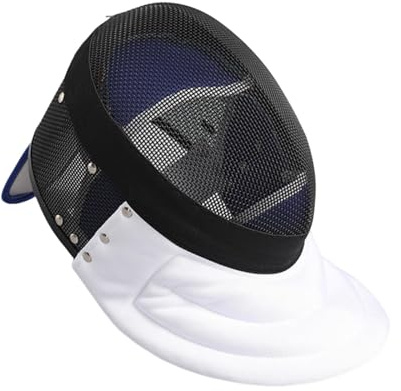 Oshhni Maschera da Scherma Casco Forniture Staccabili Attrezzatura da Allenamento Leggera e Portatile per Il Comfort Attrezzatura per Maschera da Spada da, M