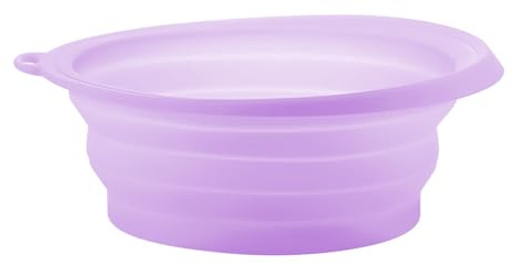 Face Ice Bath Bowl - Silicone Reusable Cold Mold, Foldable Ice Facial Plunge Bowl, Skin Refresh Therapies, Tightening & Puffiness Relief for Beauty Skin Care Routine Home Bath Spa 3.94 inch