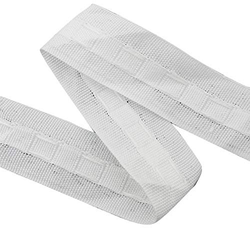 Gardinenband, schmal, geruchsneutral, starke Festigkeit, 30 m x 3 cm