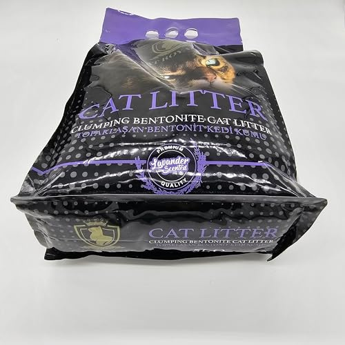 Katzenstreu Klumpende Cat Royale Katzenstreu Bentonite Baby Powder Duft 5L (Lavendel)