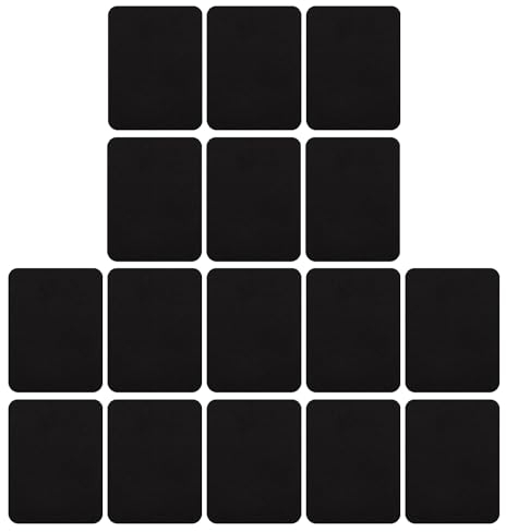 16 parches negros termoadhesivos para reparar chaquetas negras y vaqueros, parches de ropa, ropa DIY